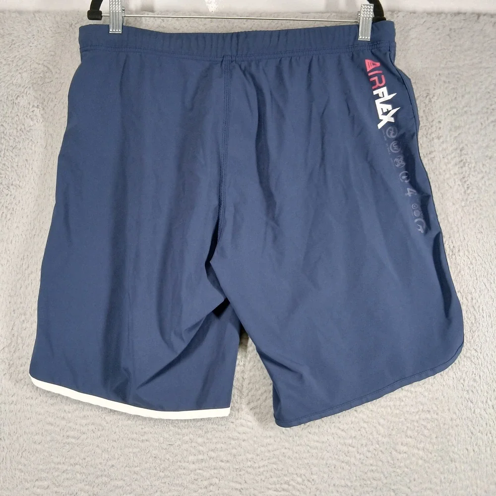 Virus‎ Action Sport Performance Training Gym Shorts Large Blue EUC